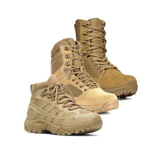 Tactical Waterproof Boots - Beige/Coyote